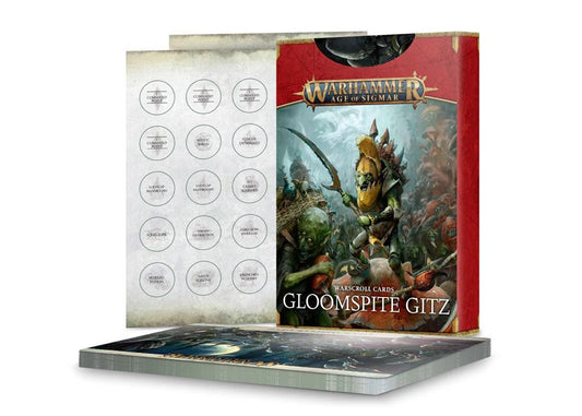 Gloomspite Gitz: Warscroll Cards (ENG) - 戰爭捲軸卡：幽暗惡徒(英文版)