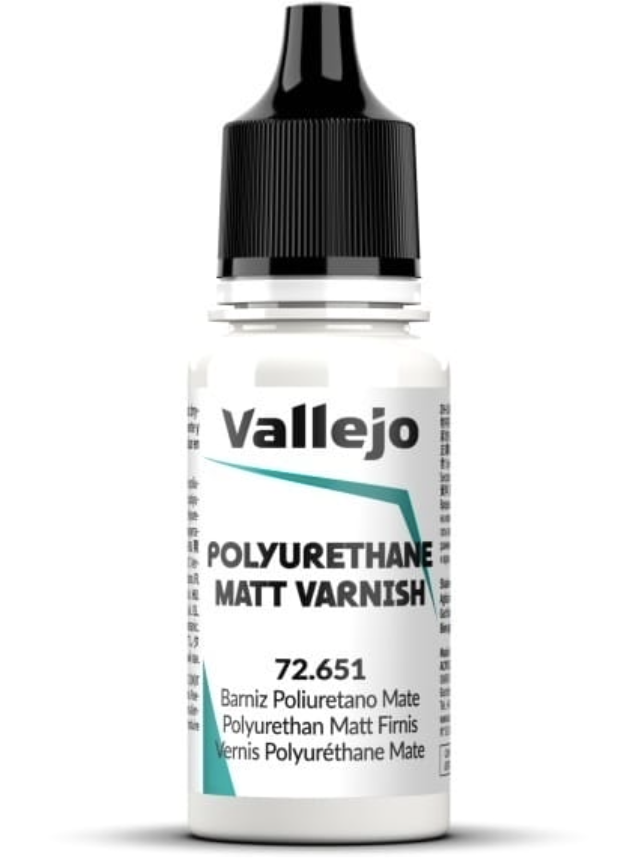 輔助溶劑 - Game Color - 72651 - 聚氨酯消光清漆色 Polyurethane Matt Varnish