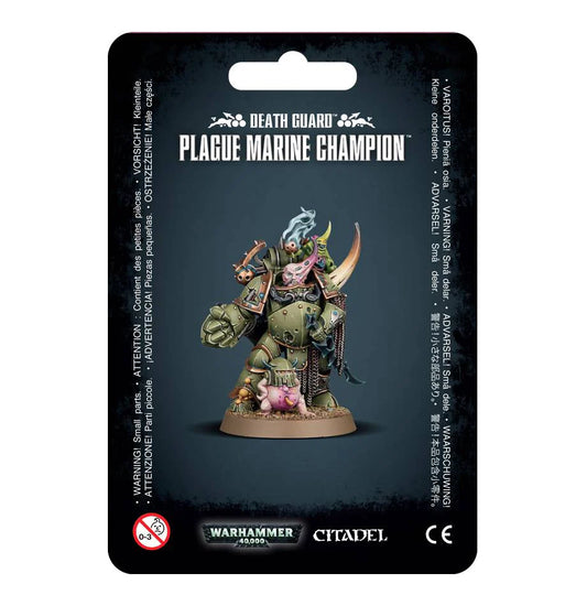 Death Guard: Plague Marine Champion - 死亡守衛瘟疫戰士勇士