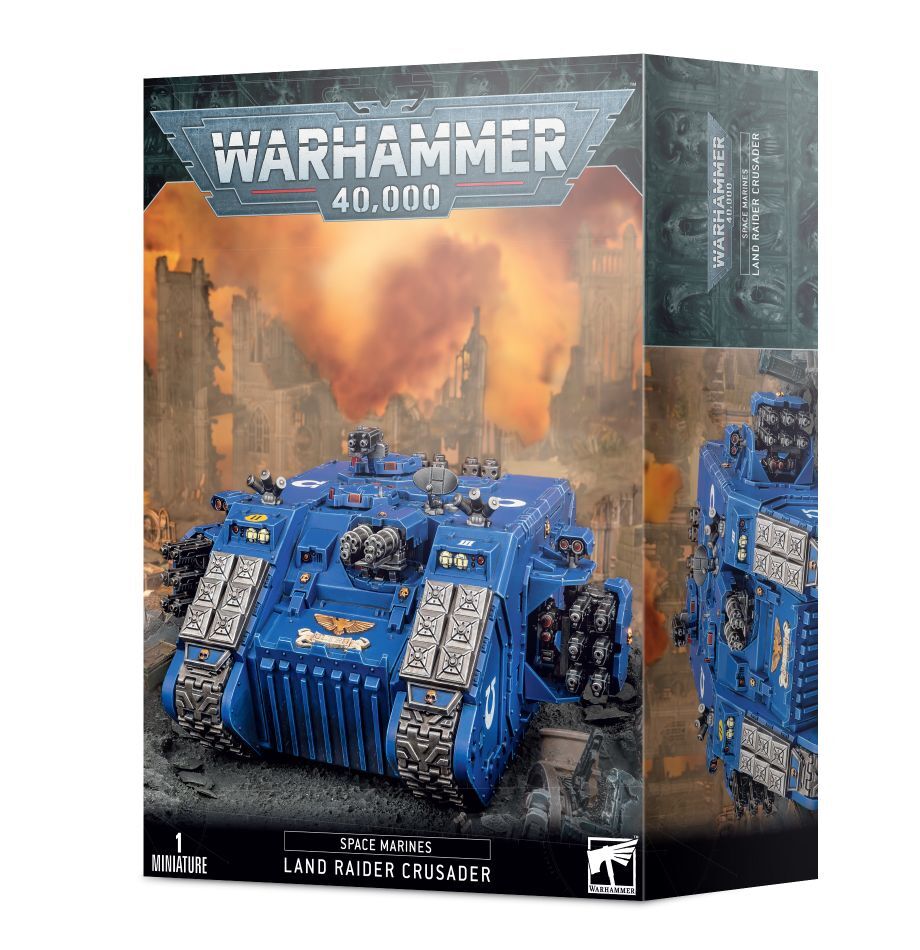 Space Marines Land Raider Crusader - 星際戰士藍德襲擊者十字軍型