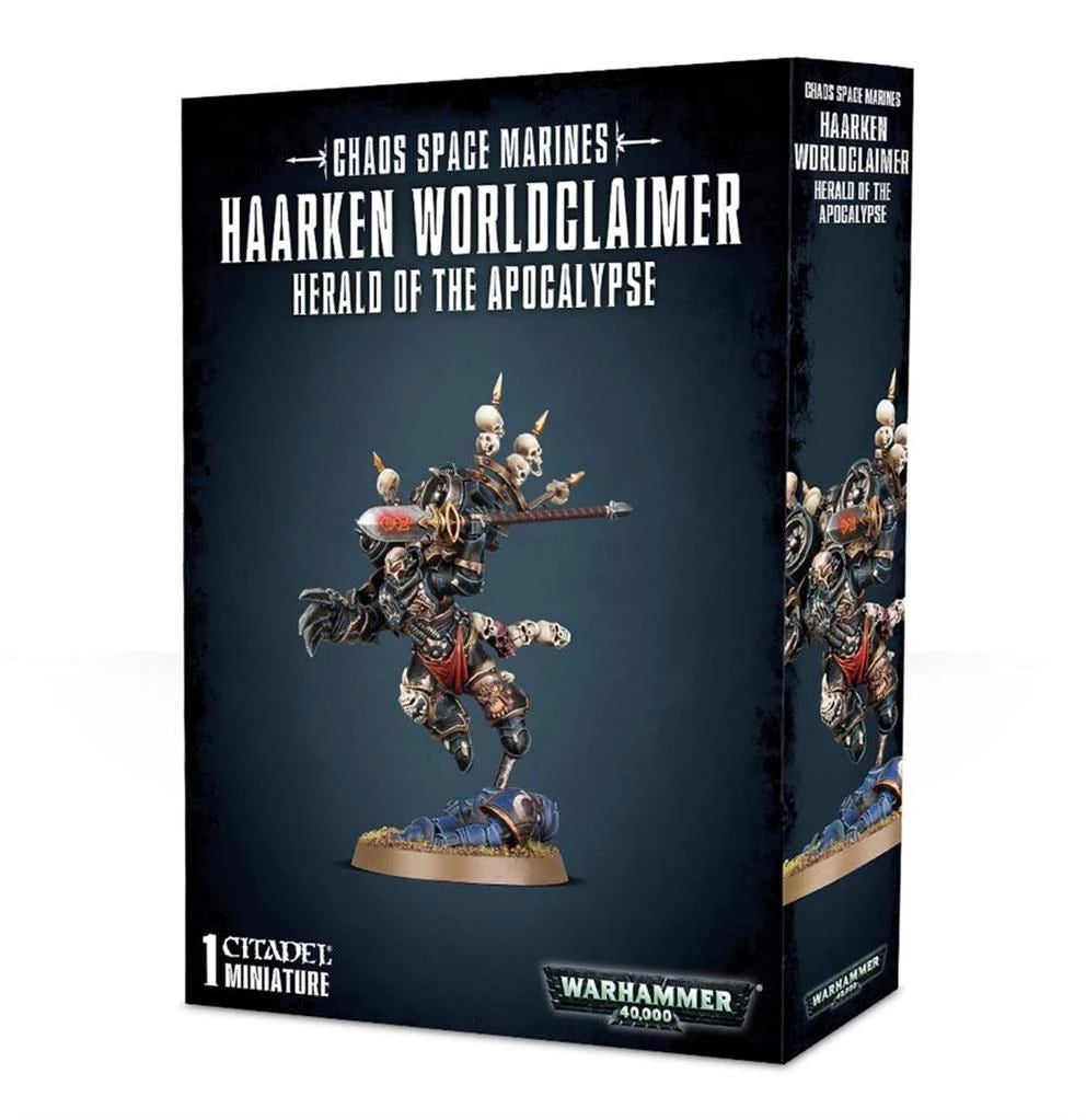 Chaos Space Marines: Haarken Worldclaimer Herald of the Apocalypse - 卡傲斯星際戰士世宣者哈爾肯