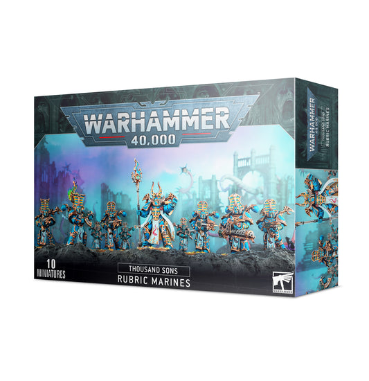 Thousand Sons: Rubric Marines - 千瘡之子紅字戰士