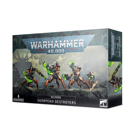 Necrons: Skorpekh Destroyers - 太空死靈斯科爾比克毀滅者