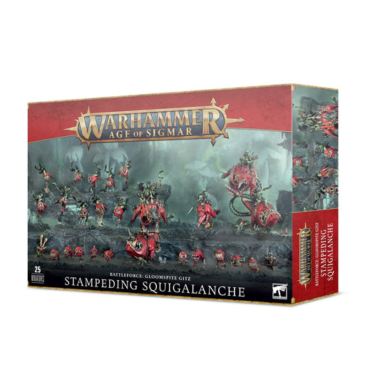 Gloomspite Gitz: Stampeding Squigalanche - 幽暗惡徒：球菌大崩竄