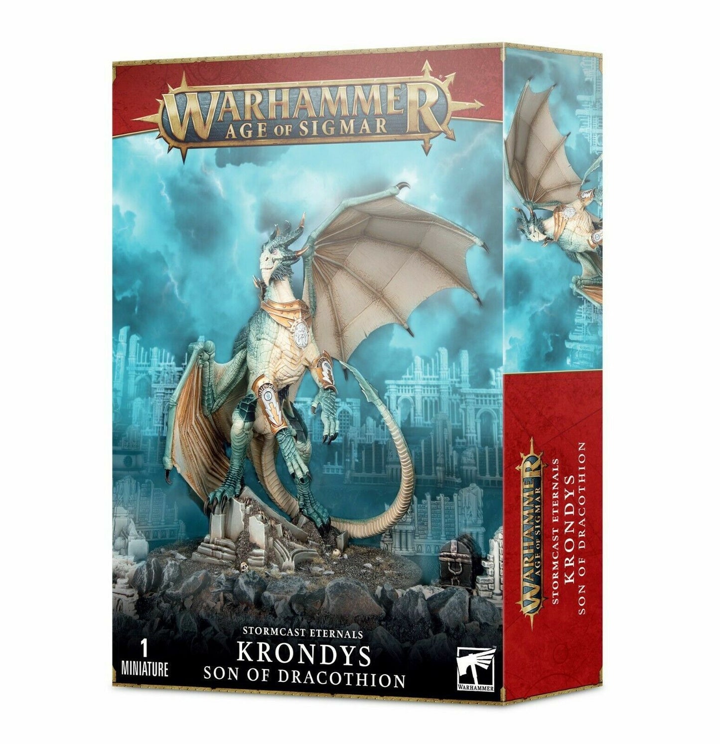 Stormcast Eternals: Krondys Son Of Dracothian - 雷鑄神兵科隆迪斯德拉克西翁之子