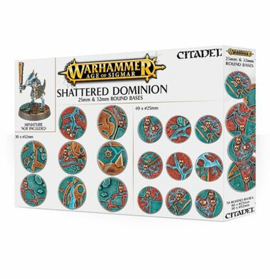 Shattered Dominion 25mm and 32mm Round Bases - 破碎疆域圓底板25mm&32mm