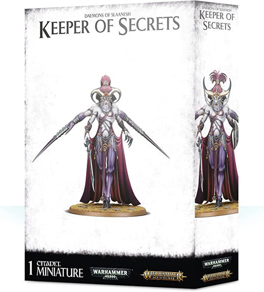 Daemons Of Slaanesh Keeper Of Secrets - 沙歷士惡魔秘寶魔王