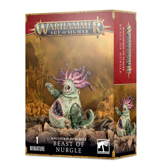 Maggotkin Of Nurgle: Beast Of Nurgle - 納垢蛆裔納垢野獸