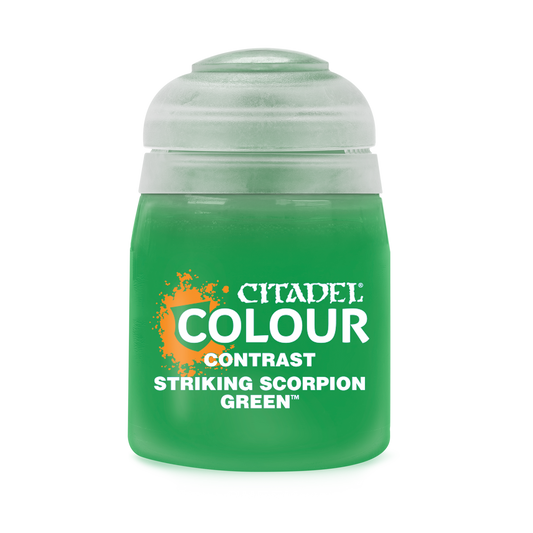 Contrast/對比漆：Striking Scorpion Green (18ml)