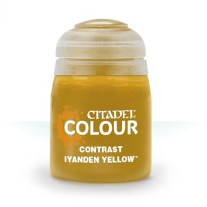 Contrast/對比漆：Iyanden Yellow (18ml)