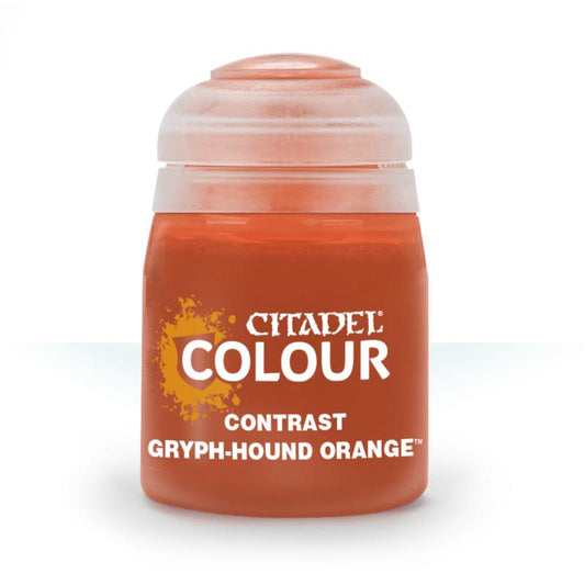 Contrast/對比漆：Gryph-Hound Orange (18ml)