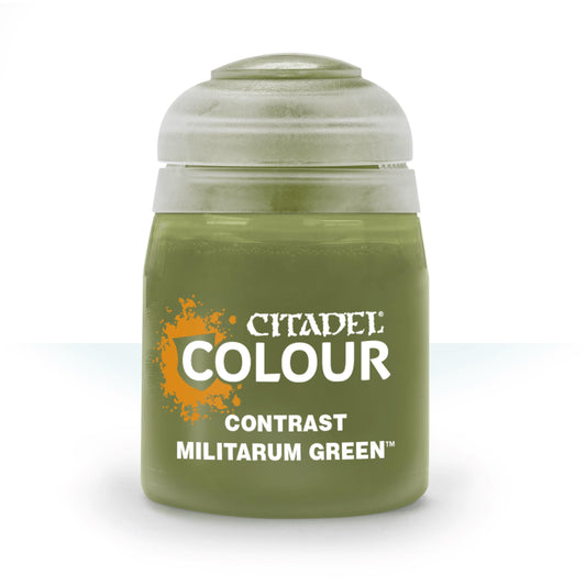 Contrast/對比漆 : Militarum Green (18ml)